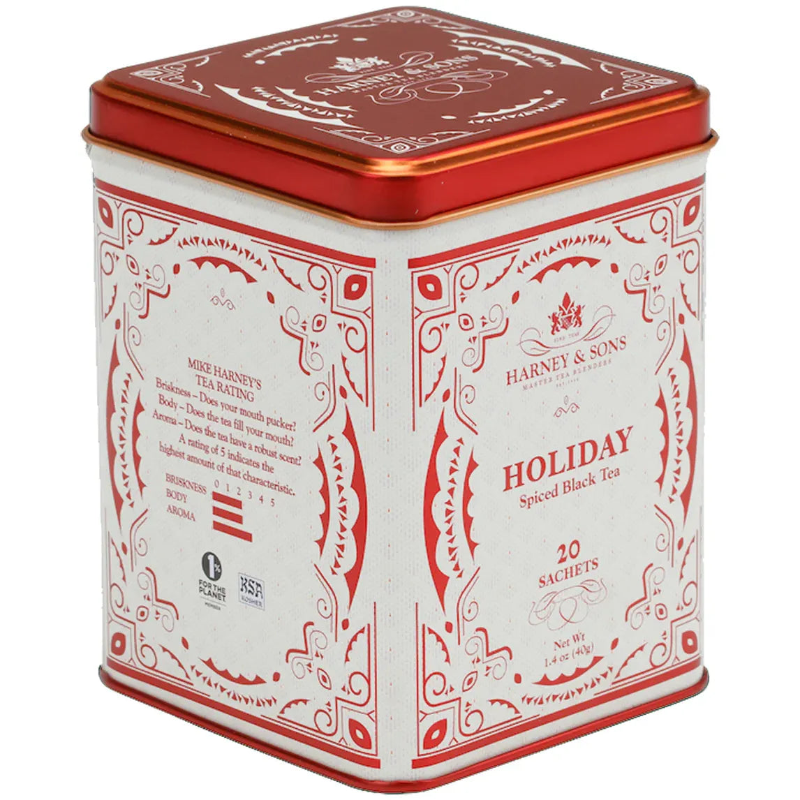 Harney & Sons Holiday čaj, 20 vrečk