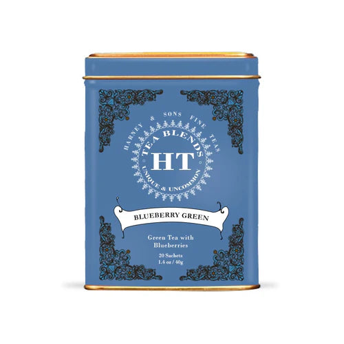 Harney & Sons HT Zeleni čaj z borovnico, 20 vrečk