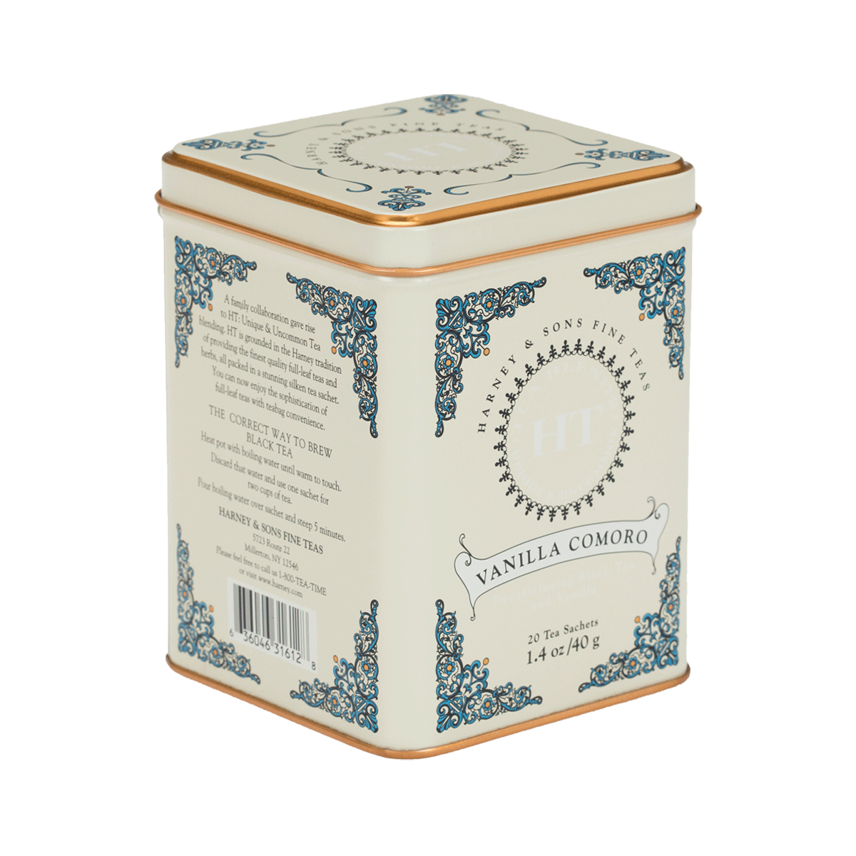 Harney & Sons HT Vanilie Comoro, 20 vrečk