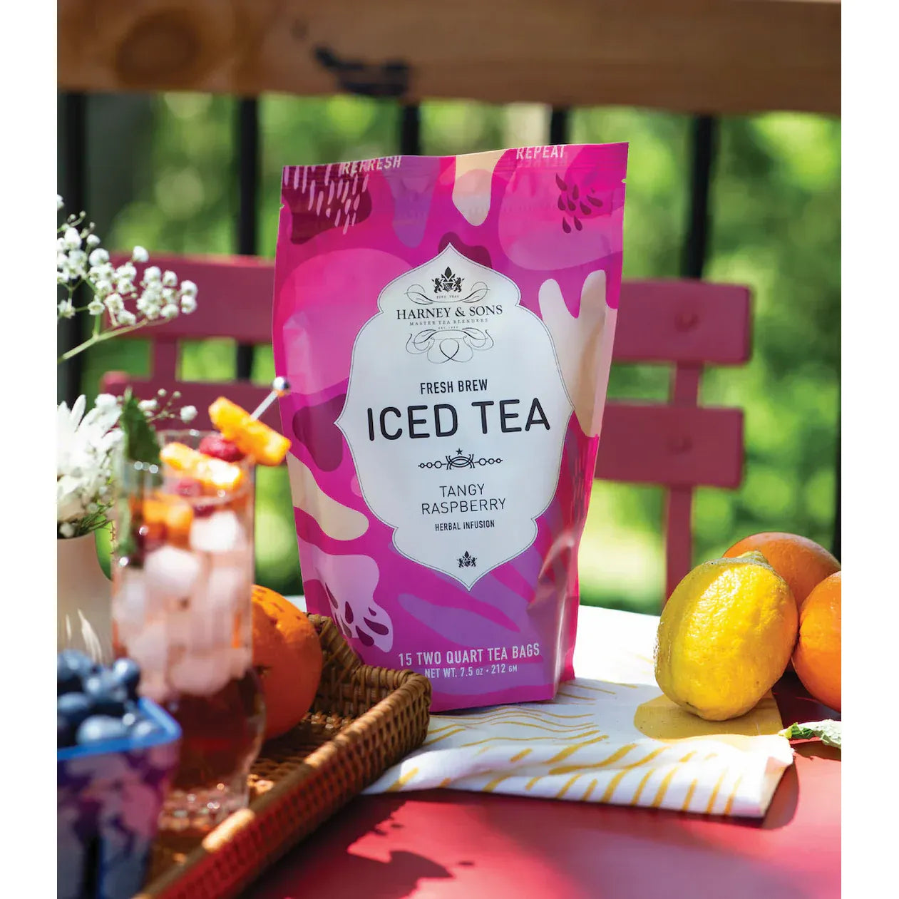 Ledeni čaj Malina, 15 vrečk