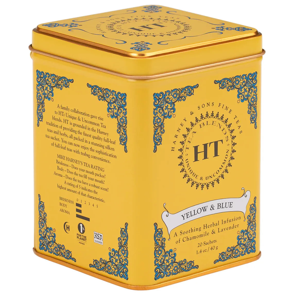 Harney & Sons HT Yellow & Blue, 20 vrečk