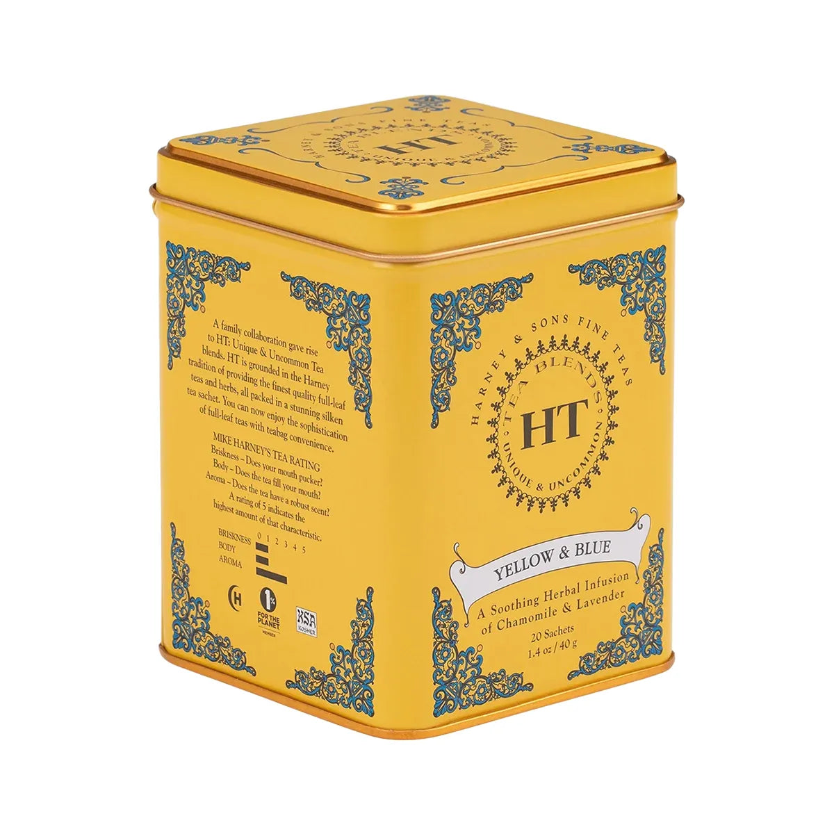 Yellow & Blue, HT Tin of 20 Sachets