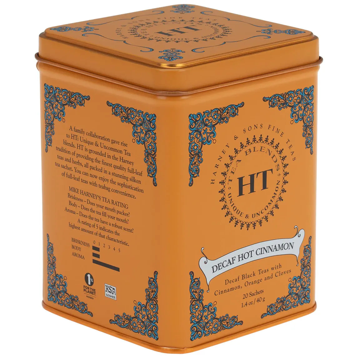 Harney & Sons HT Decaf Hot Cinnamon, 20 vrečk