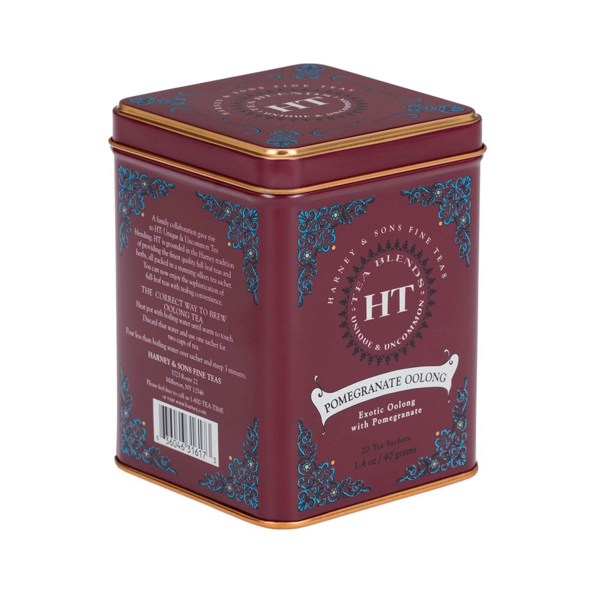Pomegranate Oolong - Harney & Sons Teas, European Distribution Center