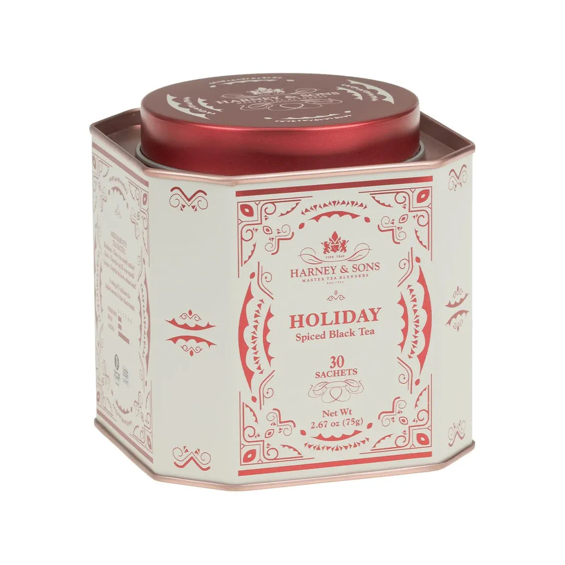 Harney & Sons Holiday čaj, 30 vrečk (Dostava po 15.11.2025)