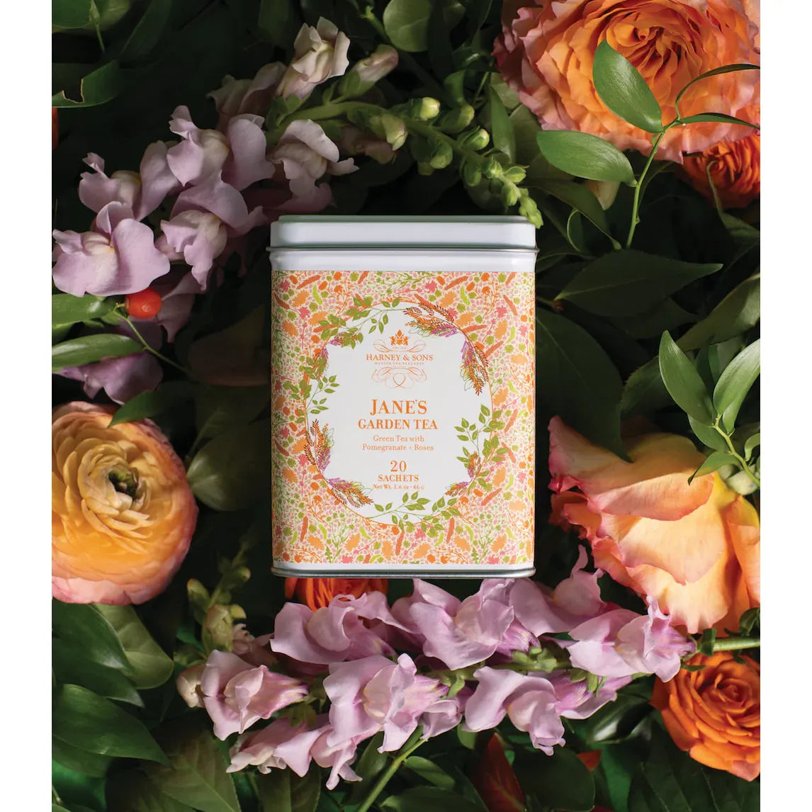 Harney & Sons HT Čaj Jane's Garden, 20 vrečk