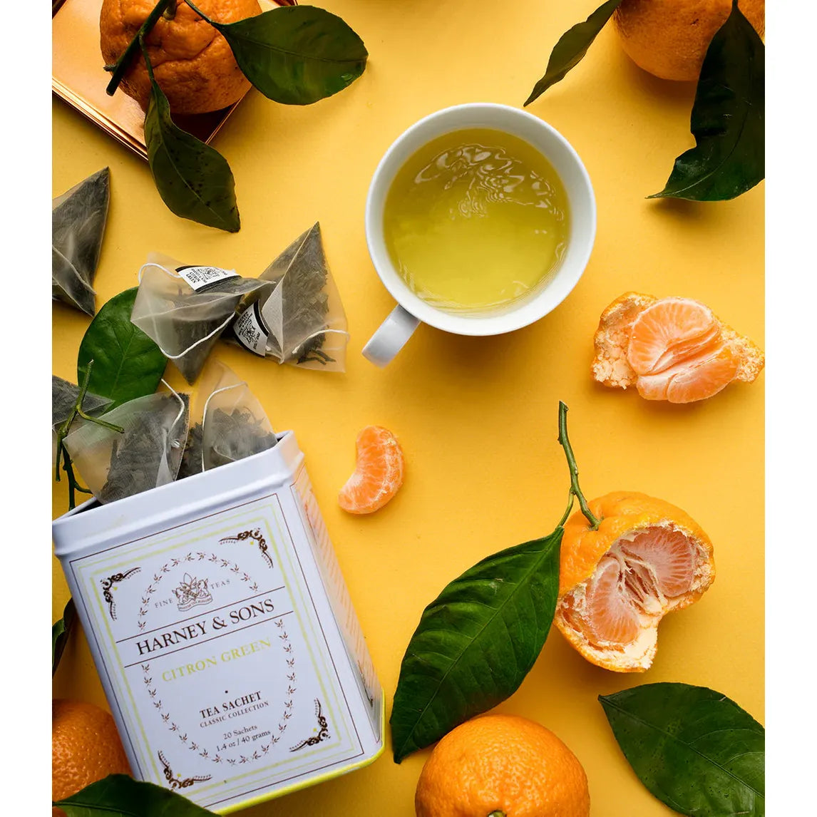 Harney & Sons Classic BIO Zeleni čaj z limono, 20 vrečk