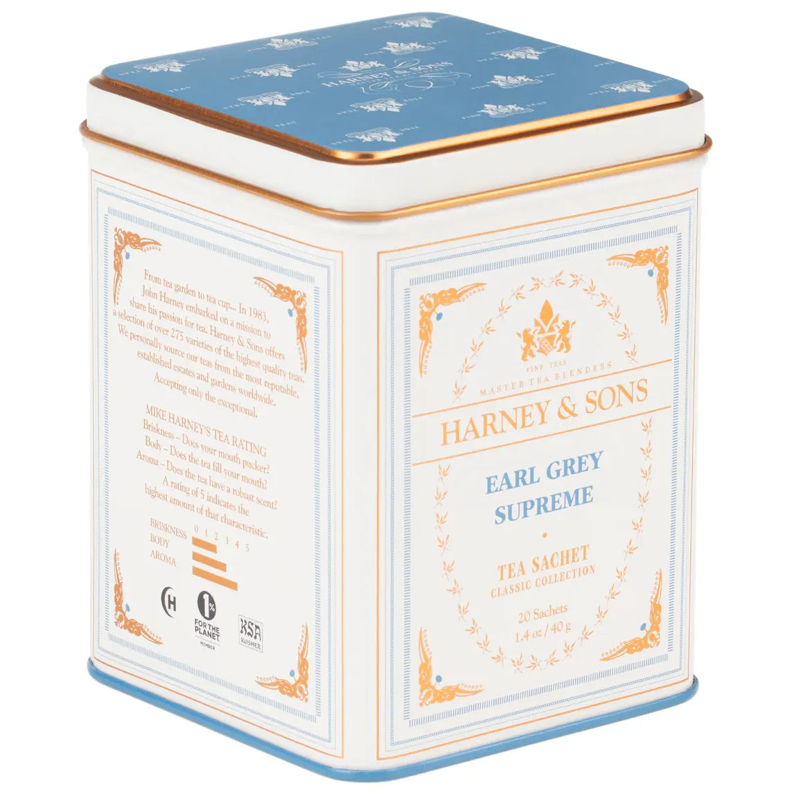 Harney & Sons Classic Earl Grey Supreme, 20 vrečk