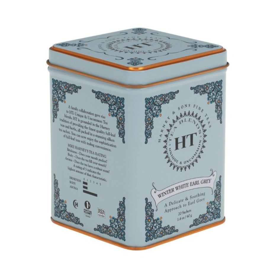 Harney & Sons HT Winter White Earl Grey, 20 vrečk